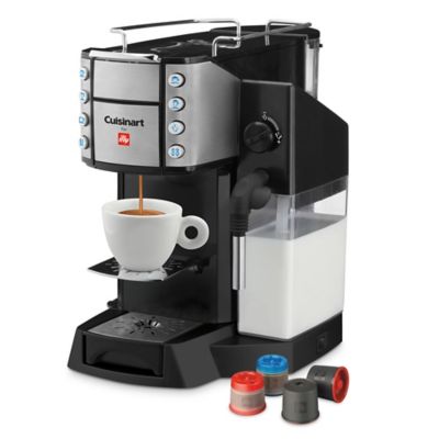 Cuisinart Buona Tazza EM-600 Superautomatic Single Serve Espresso and Latte Coffee Machine ...